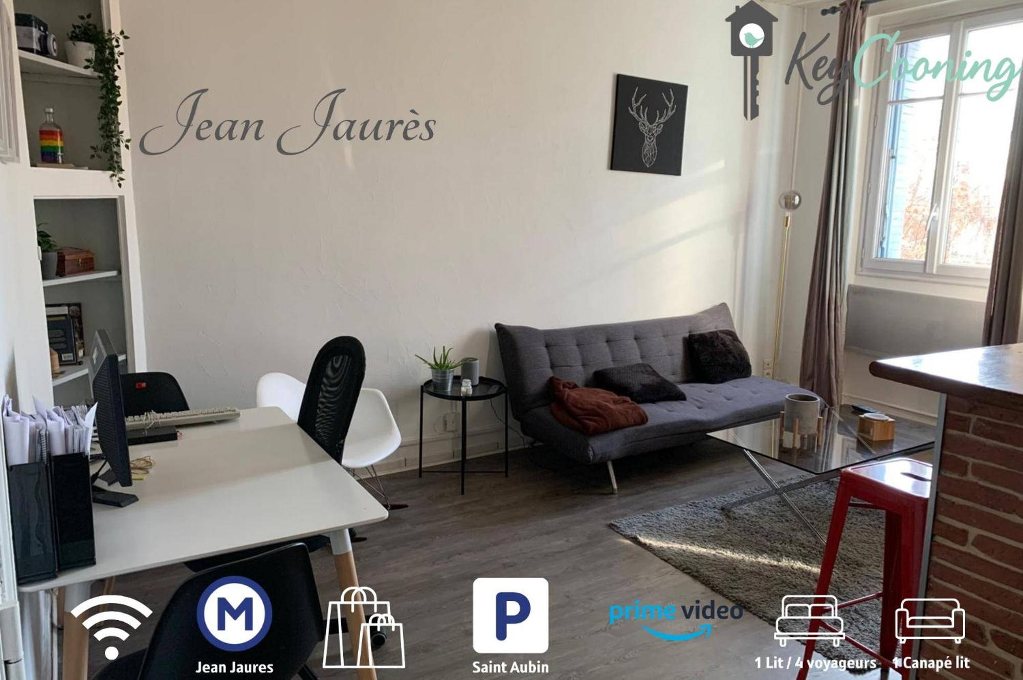 圖盧茲Jean-Jaures公寓 外观 照片